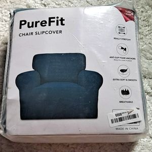 Navy Chair Slipcover